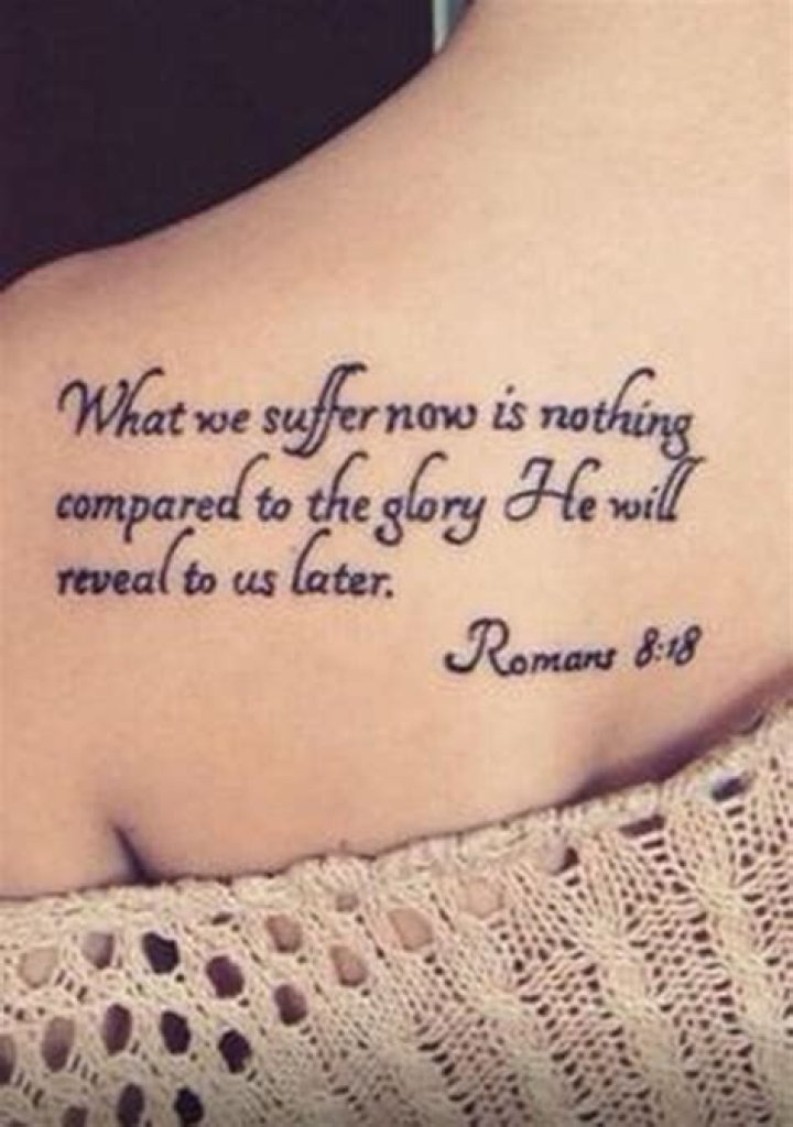 Meaningful Bible Quotes For Tattoos