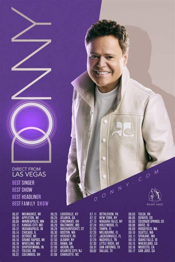 Meet Donny Osmond's Kids &mdash; Plus Who Are Donny's Grandkids?