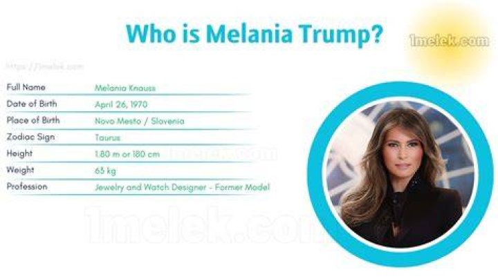 Melania Trump age and height Is Donald's wife the tallest US First