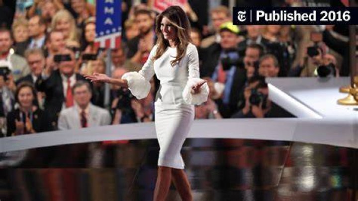 Melania Trump&rsquo;s Speech May Not Have Been Original, but Her Dress Was