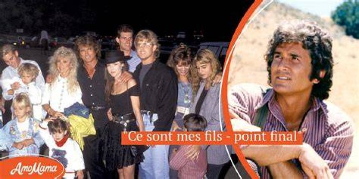 Michael Landon "d&eacute;testait&rdquo; qu'on dise de ses fils qu'ils sont "adopt&eacute;s