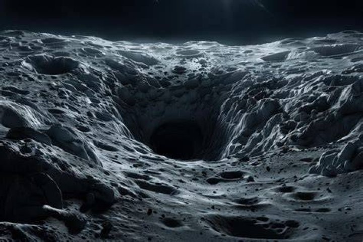 NASA's Big Cave Footage Reveals Lunar Wonders
