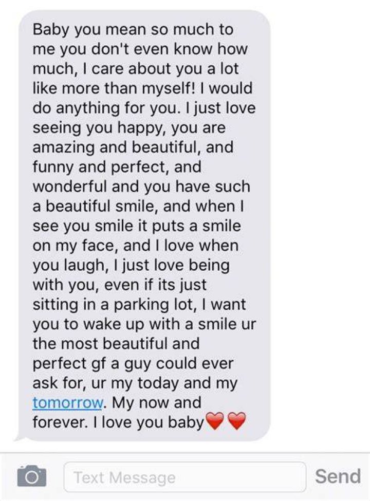 Nice Texts To Send Your Boyfriend