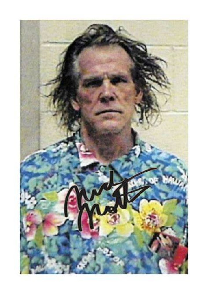 NICK NOLTE MUG SHOT GLOSSY POSTER PICTURE PHOTO mugshot drunk hair