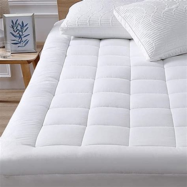 oaskys King Mattress Pad Cover Cooling Mattress Topper Cotton Top