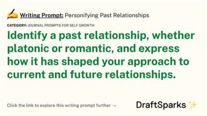 Past And Present Romantic Relationships Explored