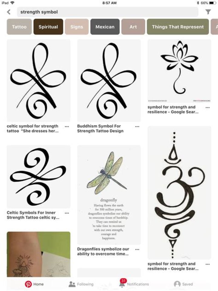 Personal Strength Mental Strength Strength Symbol Tattoo