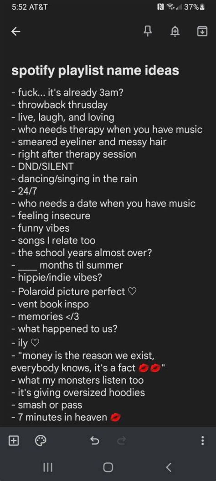 playlist names Playlist names ideas, Playlist, Spotify playlist