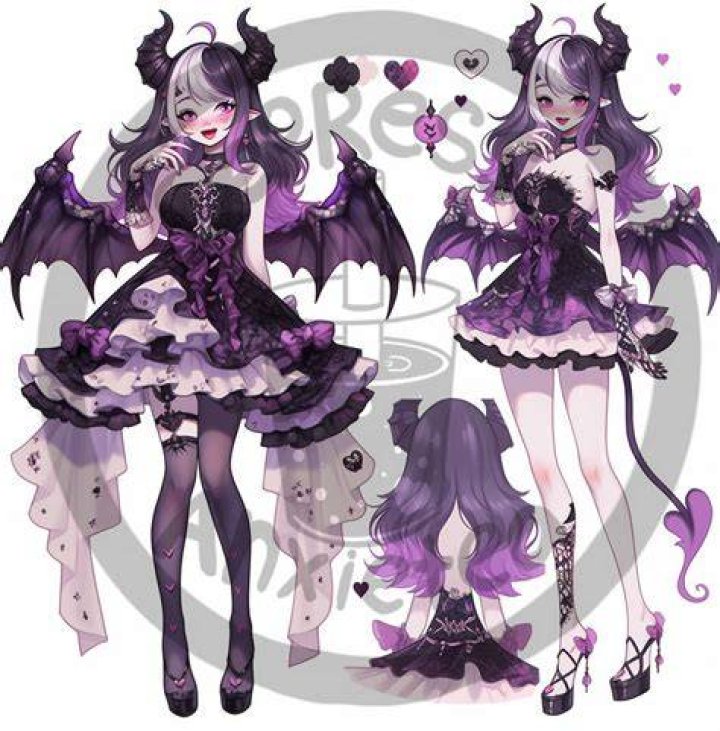 Purple Hair Succubus