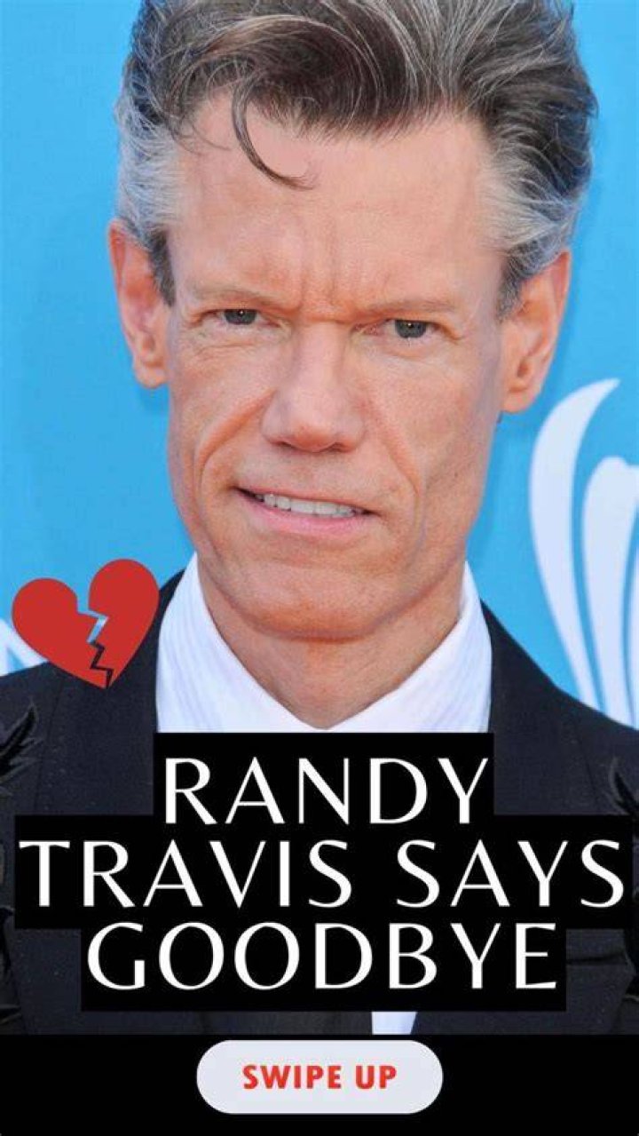 Randy Travis Bids Farewell: A Country Music Legend's Goodbye
