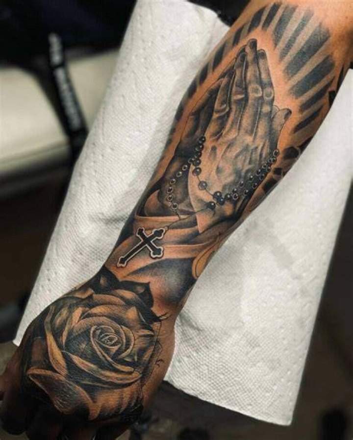 Religious Hand Tattoos