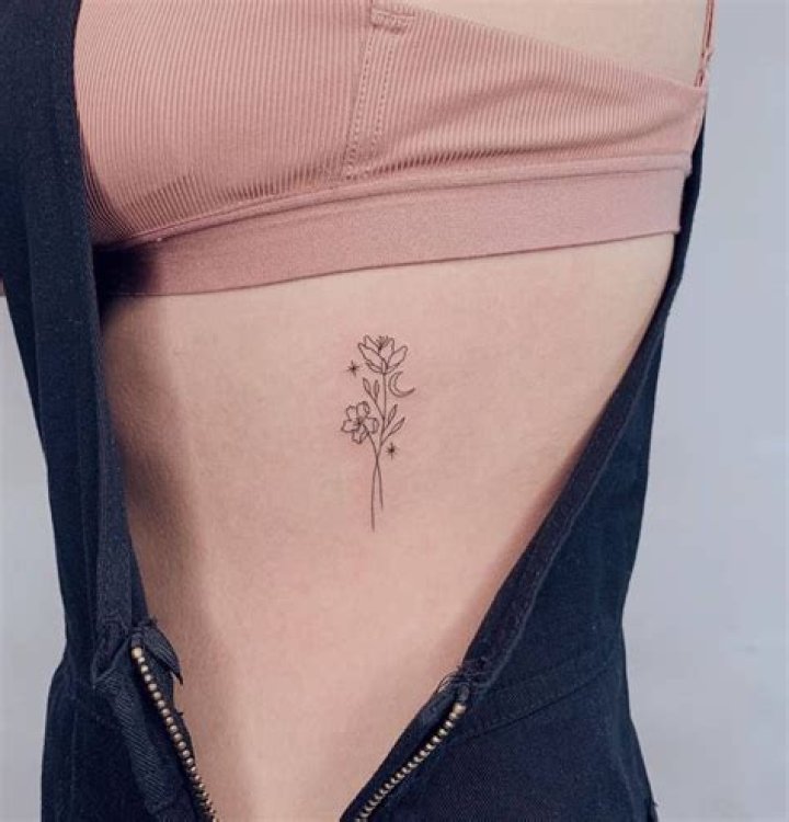 Rib-tastic Floral Tattoos: The Ultimate Guide To Flower Rib Art