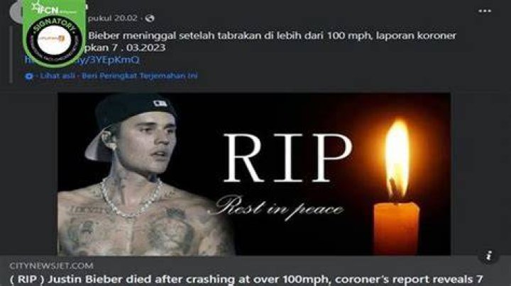 RIP Justin Bieber (19942010)