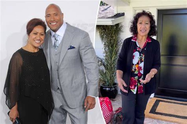 Rock & his mom