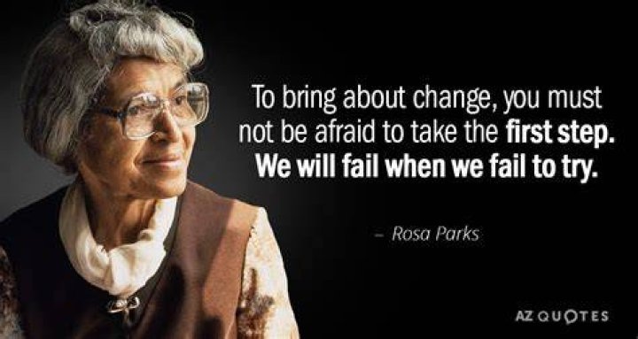 Rosa Parks Quote &ldquo;If you want to be respected for your actions, then