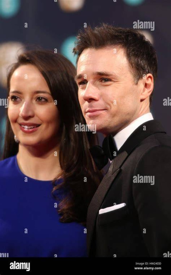 Rupert Evans & Olivia from 2017 BAFTA Film Awards Red Carpet