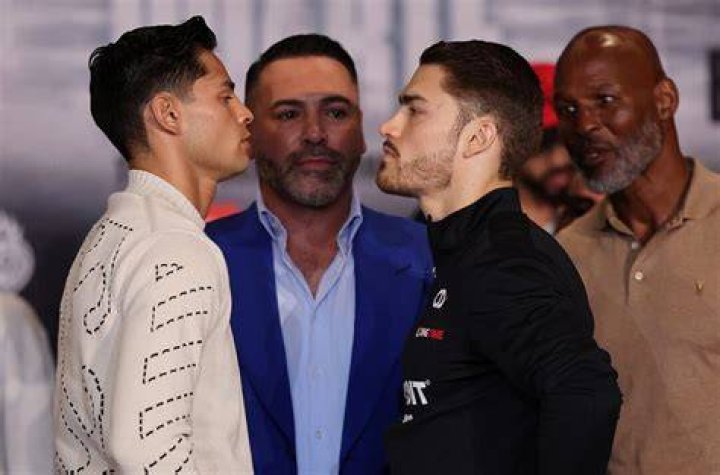 Ryan Garc&iacute;a y &Oacute;scar de la Hoya siguen discutiendo en las redes sociales