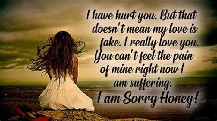 Sad & Heartfelt Sorry Messages & Quotes With Images