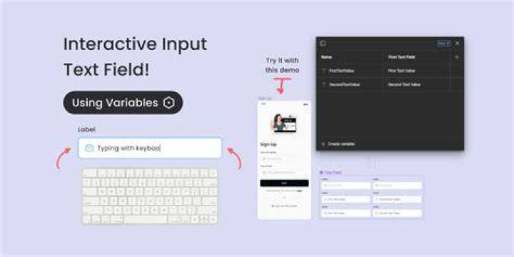 Screen on Text Input