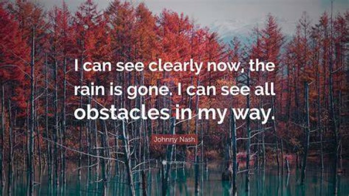 See Clearly In The Rain