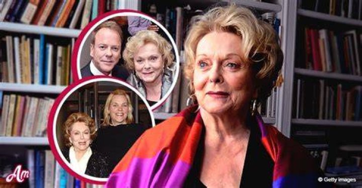 Shirley Douglas Is Survived by 3 Kids, Including Kiefer Sutherland and
