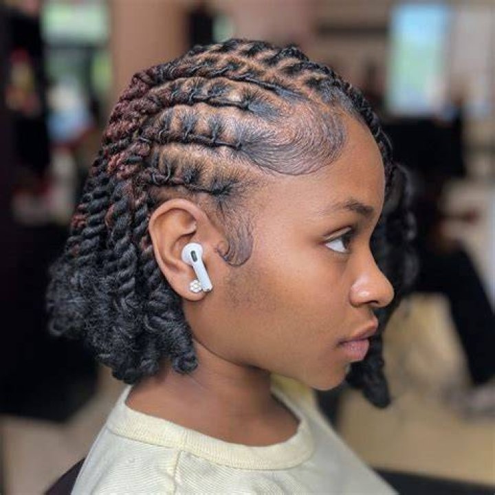 Short Dread Updos