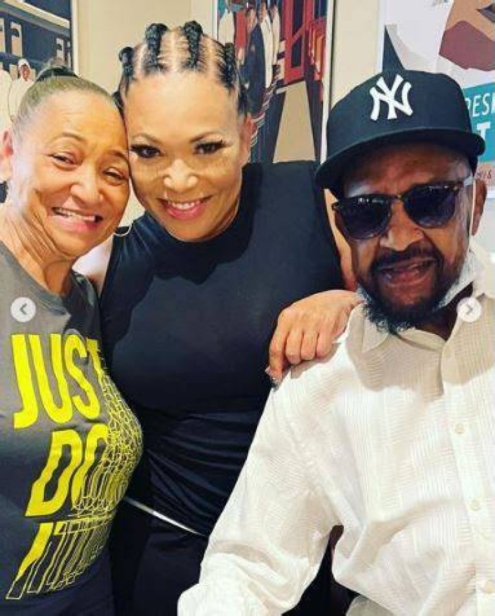 Show Me A Picture Of Tisha Campbell's Father