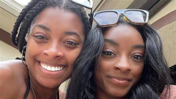 Simone Biles & Her Sister Adria Biles *Photo courtesy of Simone Biles