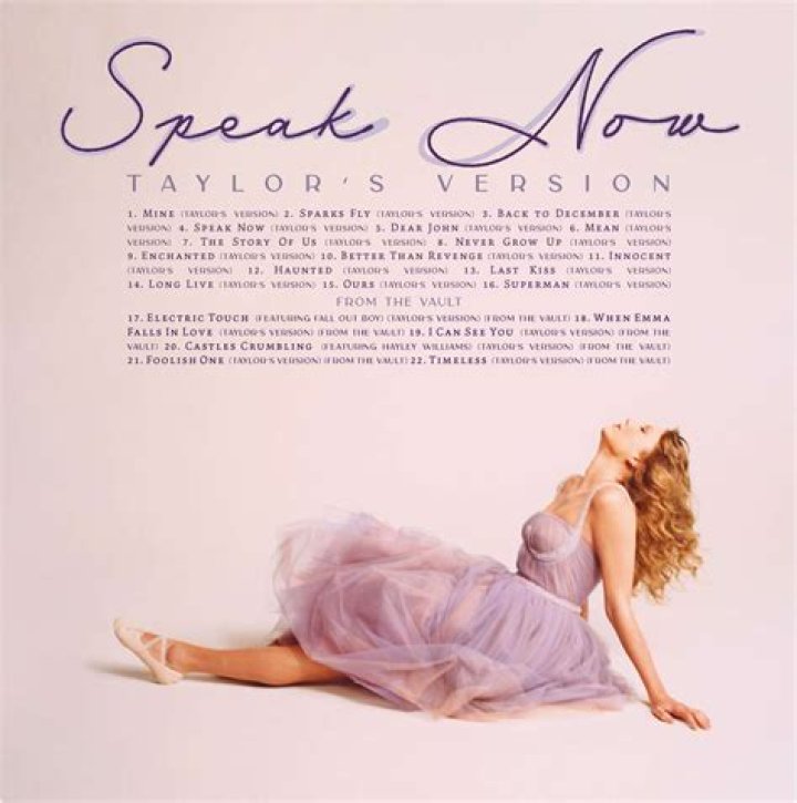 &lrm;Speak Now (Taylor's Version) Album by Taylor Swift Apple Music