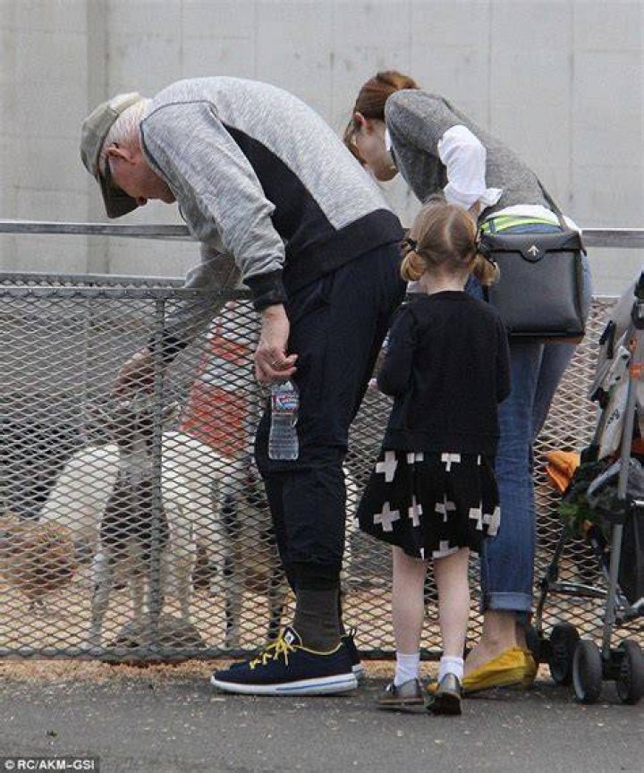 Steve Martin steps out with wife and daughter as he discusses