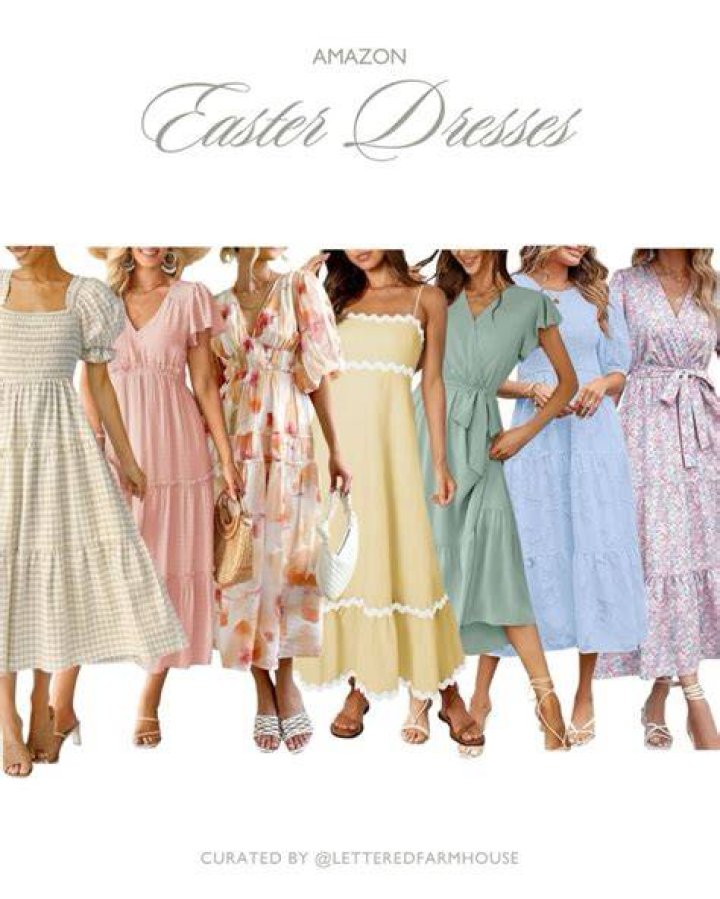 Stunning Easter Maxi Dresses For A Festive Spring Celebration