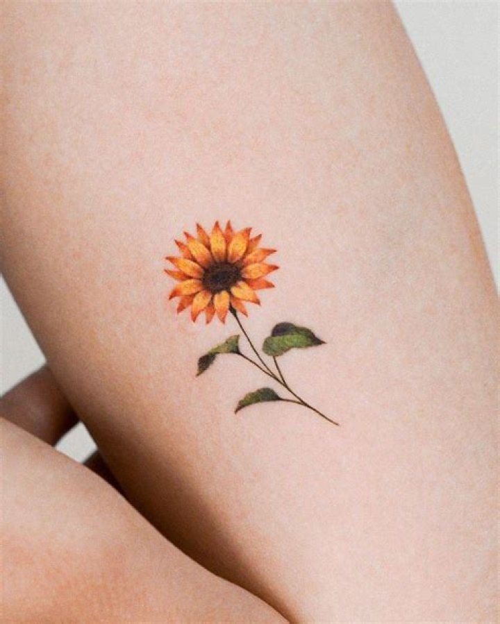 Tattoo Sunflower Ideas
