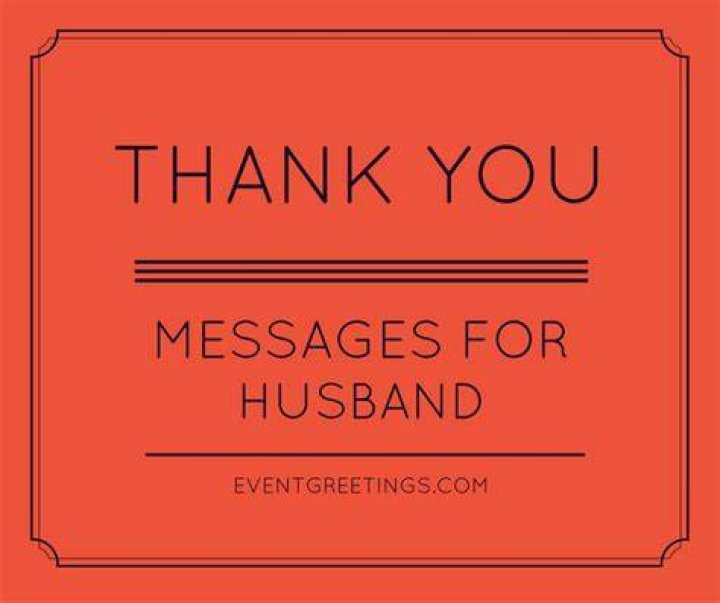 Thank You Messages for Husband Quotes and Notes for Him