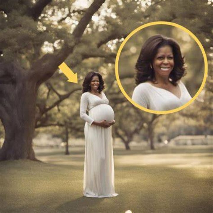**The Cherished Moments Of Michelle Obama's Pregnancy: A Look At The Iconic Pregnancy Pic**