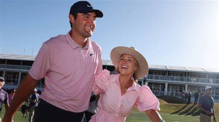 The comical way Scottie Scheffler&rsquo;s wife learned he was a star golfer