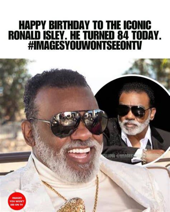 The Legendary Ronald Isley: An Icon Of R&B