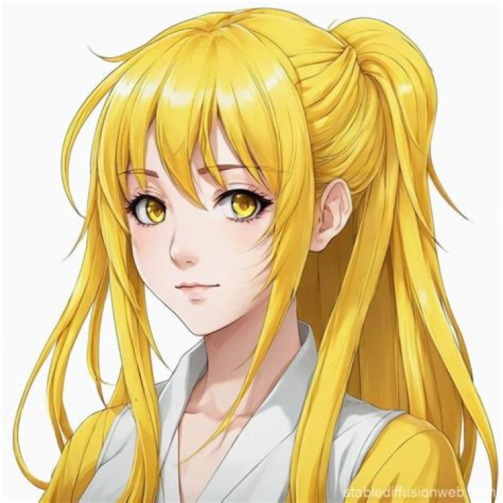 Top 195+ Anime yellow hair