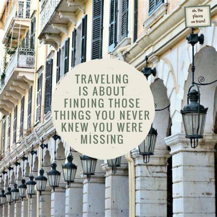 Traveling is about finding those things you never knew you were missing