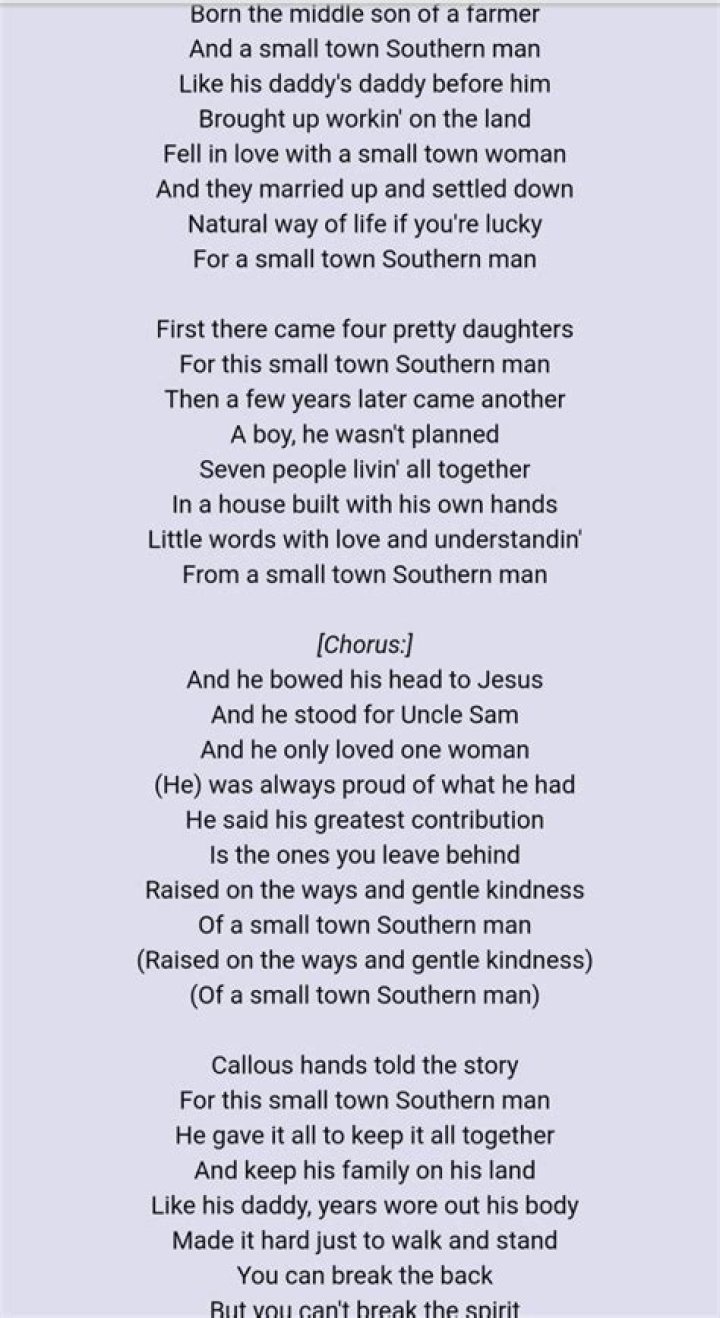 Try That In A Small Town Lyrics: A Captivating Country Ballad