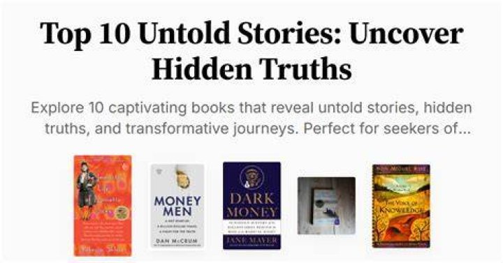Uncover Hidden Stories & Unique Contributions
