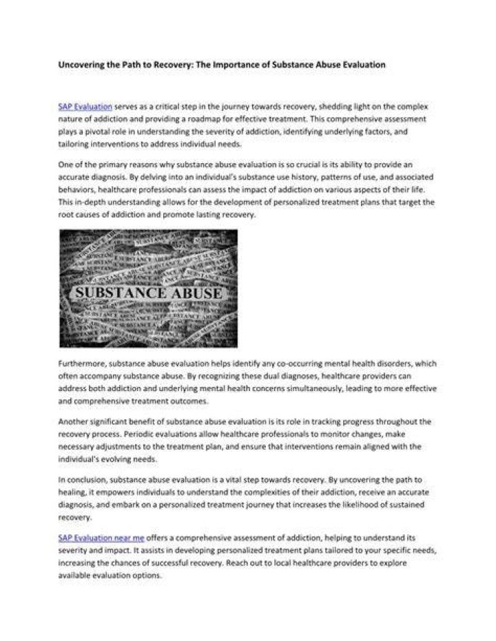 Uncovering The Truth And Path To Recovery