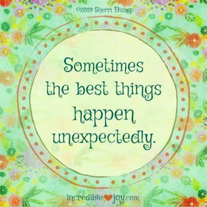 Unexpected Things Quotes