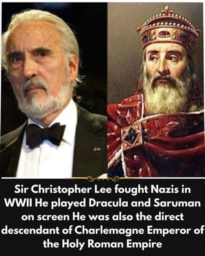 Unraveling The Bloodline: Is Christopher Lee A Direct Descendant Of Charlemagne?