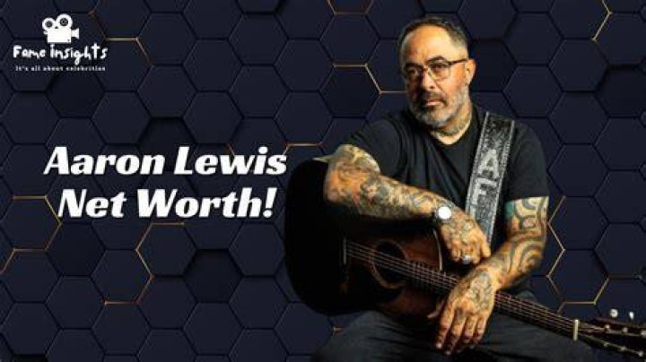 Unveiling Aaron Lewis' Net Worth: Exclusive Insights And Surprising Discoveries