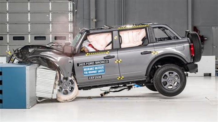 Unveiling The Bronco's Crash Test Rating: Safety Insights Revealed