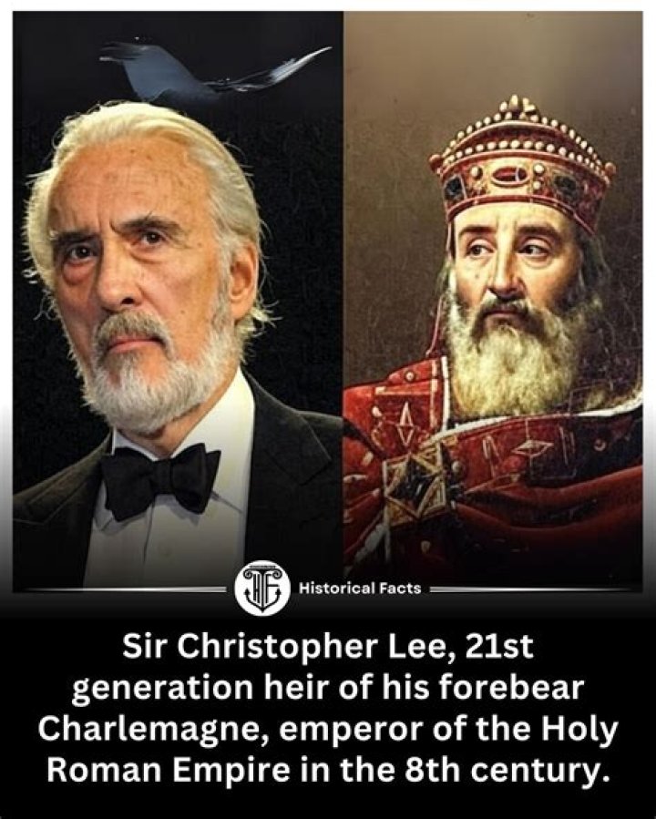 Unveiling The Royal Roots: Is Christopher Lee Descended From Charlemagne?