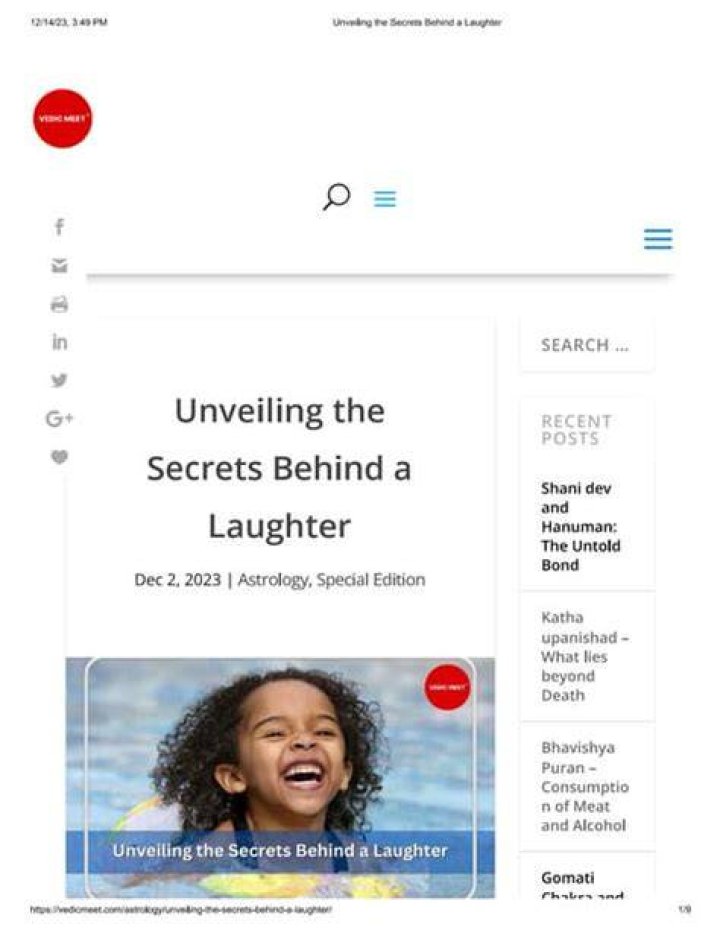 Unveiling The Secrets Of Laughter And Resilience