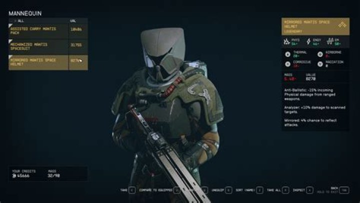 Unveiling The Secrets Of Mantis Armor In Starfield: The Ultimate Guide
