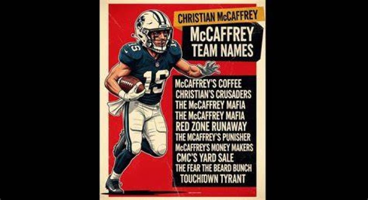 Unveiling The Secrets Of McCaffrey Team Names: Discoveries & Insights