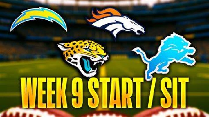 Week 9 NFL Defenses To Start And Sit